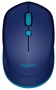 Logitech M535 Mouse Inalambrico Azul Vista de Arriba