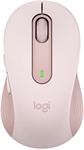 Logitech Signature M650 - Mouse, Inalámbrico, Bluetooth, Óptico, 4000 dpi, Rosa