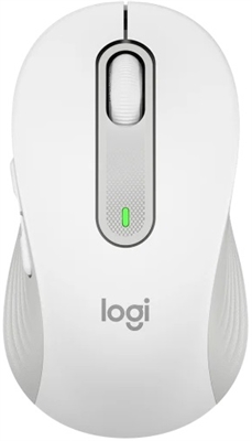 Logitech M650 White Mouse Frontal