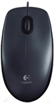 Logitech M90 - Mouse, Wired, USB, Optic, 1000 dpi, Black