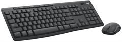 Logitech MK370 - Combo Teclado y Mouse, Inalámbrico, USB, Bluetooth, Español, Negro