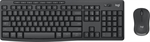 Logitech MK370  - Keyboard and Mouse Combo, Wireless, USB, Bluetooth, English, Black