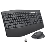 Logitech MK850 Performance - Smart Keyboard & Mouse Combo, Wireless, USB & Bluetooth, Spanish, Black