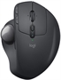 Logitech MX Ergo Mouse Inalámbrico Negro Vista Superior