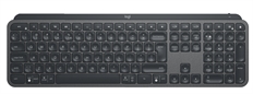 Logitech MX Keys - Teclado Smart, Inalámbrico, USB, Bluetooth, LED, Ingles, Negro