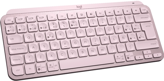 Logitech MX Keys Mini - Teclado - Inalámbrico mx-keys-mini-3q-tilted-rose-esp
