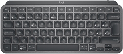 Logitech MX Keys Mini - Teclado Compacto, Inalámbrico, Bluetooth, Retroiluminado, Español, Grafito 