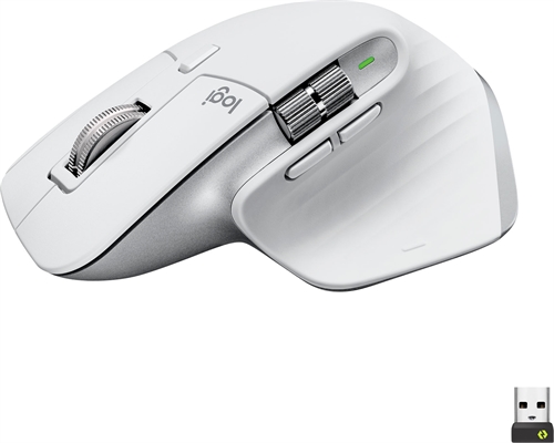 Logitech MX MASTER 3S View White Charge