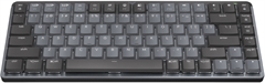 Logitech MX Mechanical Mini - Keyboard, Mechanical, Wireless, Bluetooth, Spanish, Black