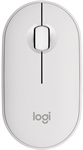 Logitech Pebble 2 M350s - Mouse, Inalámbrico, Bluetooth, USB, Óptico, 1000 dpi, Blanco Hueso