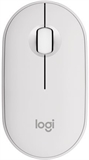 Logitech Pebble 2 M350s - Mouse, Inalámbrico, Bluetooth, USB, Óptico, 1000 dpi, Blanco Hueso