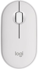 Logitech Pebble 2 M350s - Mouse, Wireless, Bluetooth, USB, Optic, 1000 dpi, Off-White