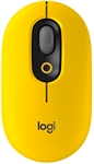 Logitech POP - Mouse, Inalámbrico, Bluetooth, Óptico, 4000 dpi, Blast Yellow