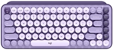 Logitech POP Keys - Compact Keyboard, Mechanical, Wireless, Bluetooth, Spanish, Cosmos