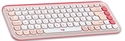 Logitech POP Icon Keyboard Rose Isometric