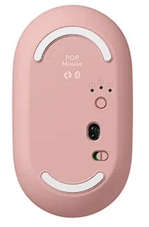 Logitech POP Icon Mouse Rose Down View