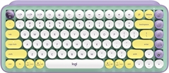 Logitech POP Keys - Compact Keyboard, Mechanical, Wireless, Bluetooth, English, Daydream Mint