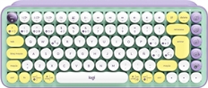Logitech POP Keys - Compact Keyboard, Mechanical, Wireless, Bluetooth, Spanish, Daydream Mint