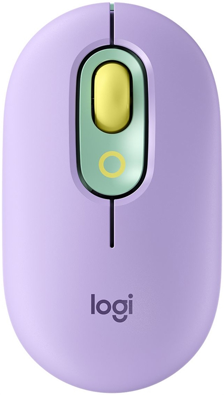 Logitech POP Mouse Vista Lila Frontal