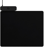Logitech Powerplay 2 - Mouse Pad Gaming con carga inalámbrica, Poliéster, Negro