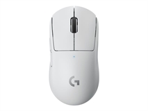 Logitech PRO X SUPERLIGHT - Mouse, Wireless, USB, Optic, Up to 25600 dpi, White