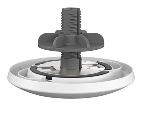 Logitech-Rally-Mic-Pod-Mount-White-Back View