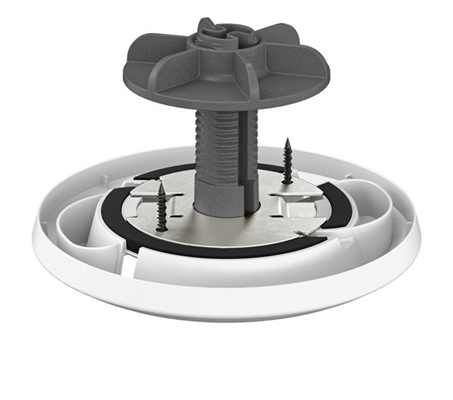 Logitech-Rally-Mic-Pod-Mount-White-Front2 View