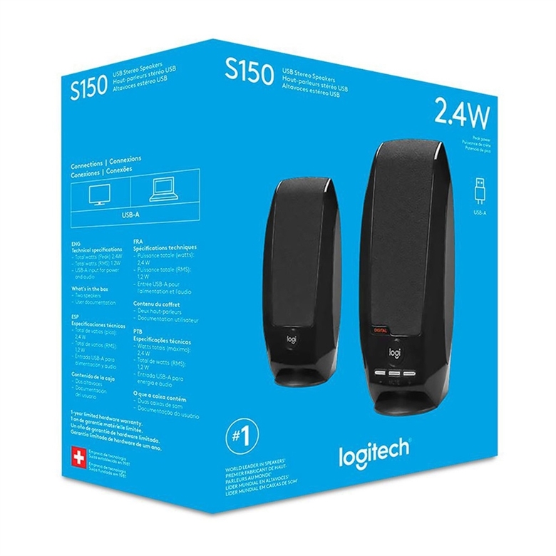 Logitech S150 box view