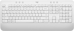 Logitech Signature K650 - Standard Keyboard, Wireless, USB, Bluetooth, Spanish, Off-White