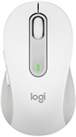 Logitech Signature M650 L - Mouse, Inalámbrico, Bluetooth, Óptico, 4000 dpi, Blanco Crudo