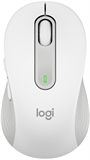 Logitech Signature M650 L - Mouse, Inalámbrico, Bluetooth, Óptico, 4000 dpi, Blanco Crudo