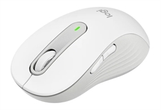 Logitech Signature M650 L - Mouse, Wireless, Bluetooh, Optic, 4000 dpi, Off White