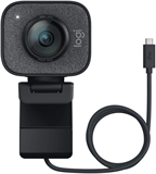 Logitech StreamCam Plus - Cámara Web, Resolución 1080p, 60 fps, USB-C, Negro