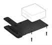 Logitech Tap PC Mount - Kit de montaje para controlador de videoconferencia mount-view