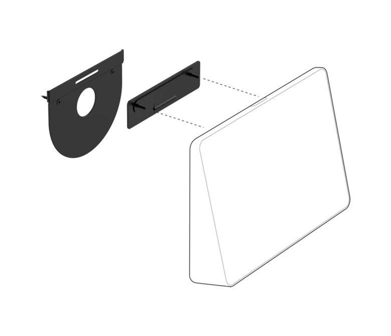 Logitech Tap Montaje de Pared Representación