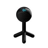 Logitech Yet Orb -  Micrófono, Negro, Condensador, Cardioide, USB