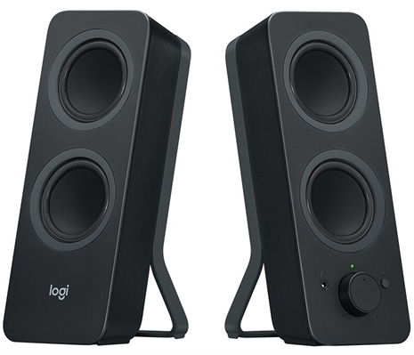 Logitech Z207 Stereo Speakers Front View