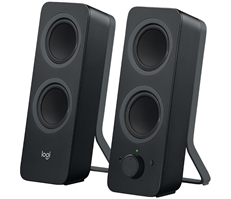 Logitech Z207 - 2.0 Speakers, Wireless, Bluetooth, 3.5mm, Black, 5W RMS