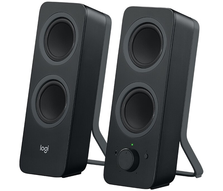 Logitech Z207 Stereo Speakers Isometric View