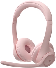 Logitech Zone 300 - Headset, Stereo, Over-ear headband, Wireless, Bluetooth, 50Hz – 20kHz, Rose