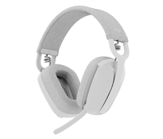 Logitech Zone Vibe 100 - Headset, Stereo, Over-ear headband, Wireless, Bluetooth, 20Hz-20kHz, White