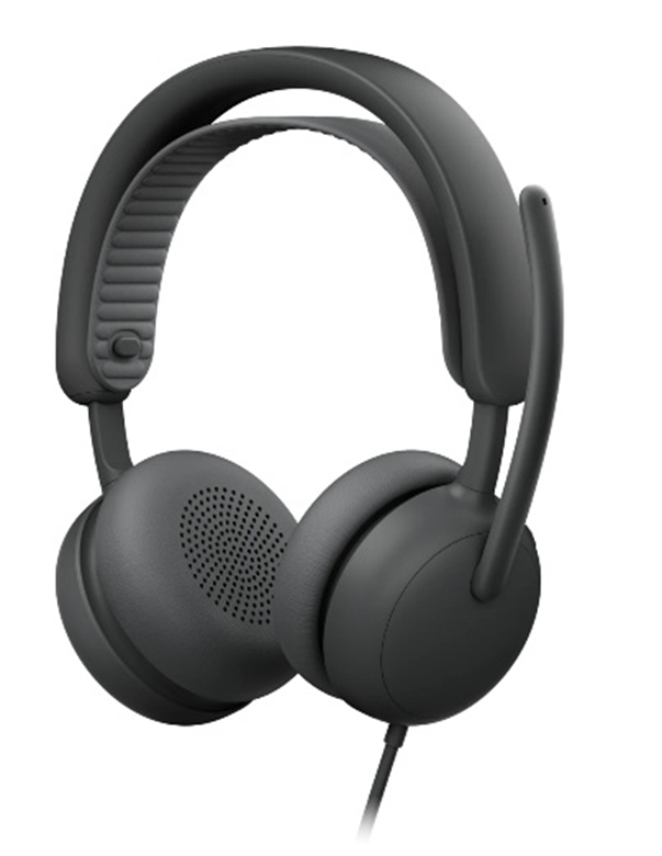 Logitech Zone Wired 2 UC Enterprise Headset Graphite-lateral View