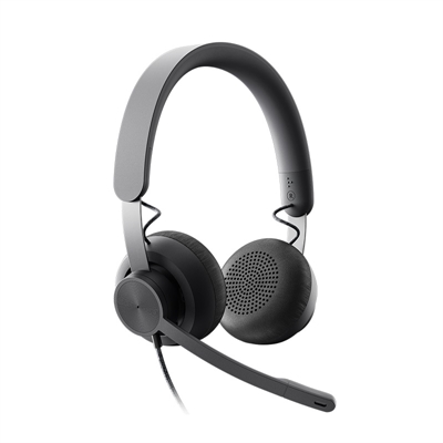 Logitech ZONE WIRED - Headset 981-000876 side view