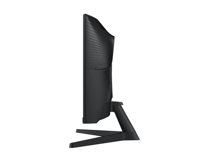 LS27CG552ENXZA Monitor Gamer Curvo Odyssey G5 27 QHD 165Hz-Vista de Lado