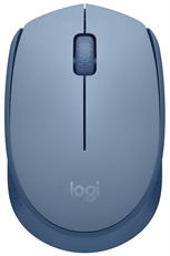 Logitech M170 - Mouse, Inalámbrico, USB, Óptico, 1000 dpi, Gris Azulado