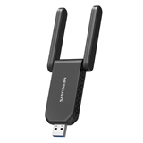 MERCUSYS MA72XH - Adaptador de Red Inalámbrico USB, Wi-Fi 6, Doble Banda, AX1800, USB 3.0, Antenas de Alta Ganancia