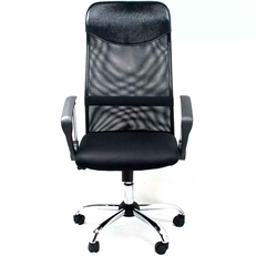 Xtech Turín - Manager Chair, Footrest, Adjustable Seat Height, Adjustable Headrest, Lumbar Support, Armrest, Black