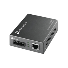 TP-Link MC100CM - Media Converter, Multi-Mode Fiber Optic, 100Mbps, 2km