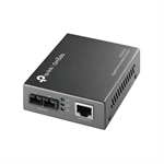 TP-Link MC200CM - Convertidor de Medios Gigabit, Fibra Óptica Multimodo, 1000Mbps, 550m