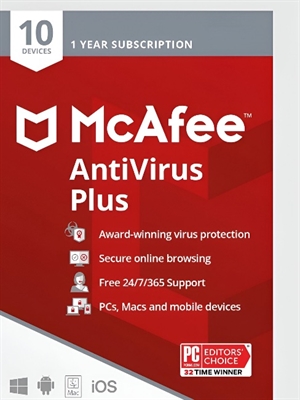 McAfee - Protección total - 10 dispositivo - Imagen del producto
